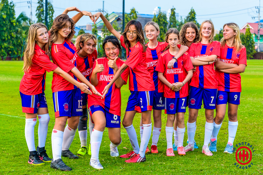 HH Football Academy Hua Hin - Girls Football Team - Feb 2023 - 9146
